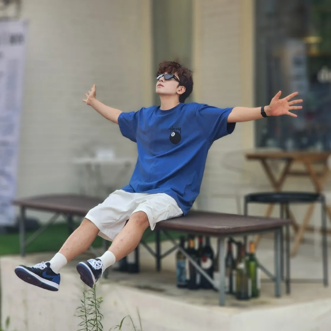 스투시 8볼 티셔츠 미드나잇 - 22SS thumbnail 5