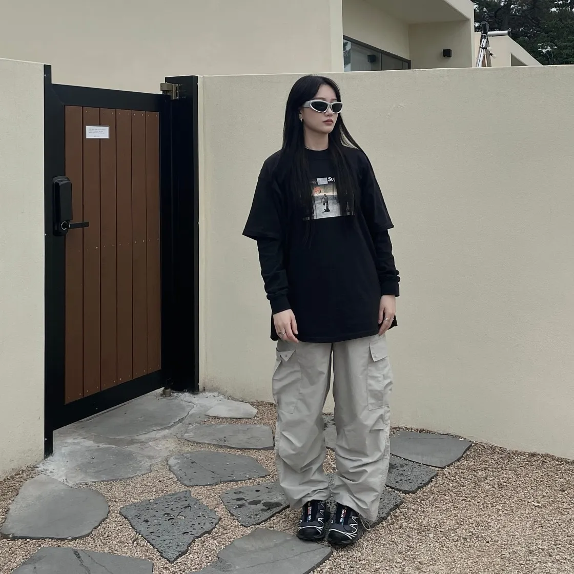 슈프림 x 트레셔 게임 티셔츠 블랙 - 21FW thumbnail 3