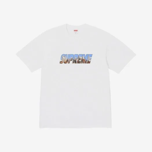 슈프림 고담 티셔츠 화이트 - 23FW