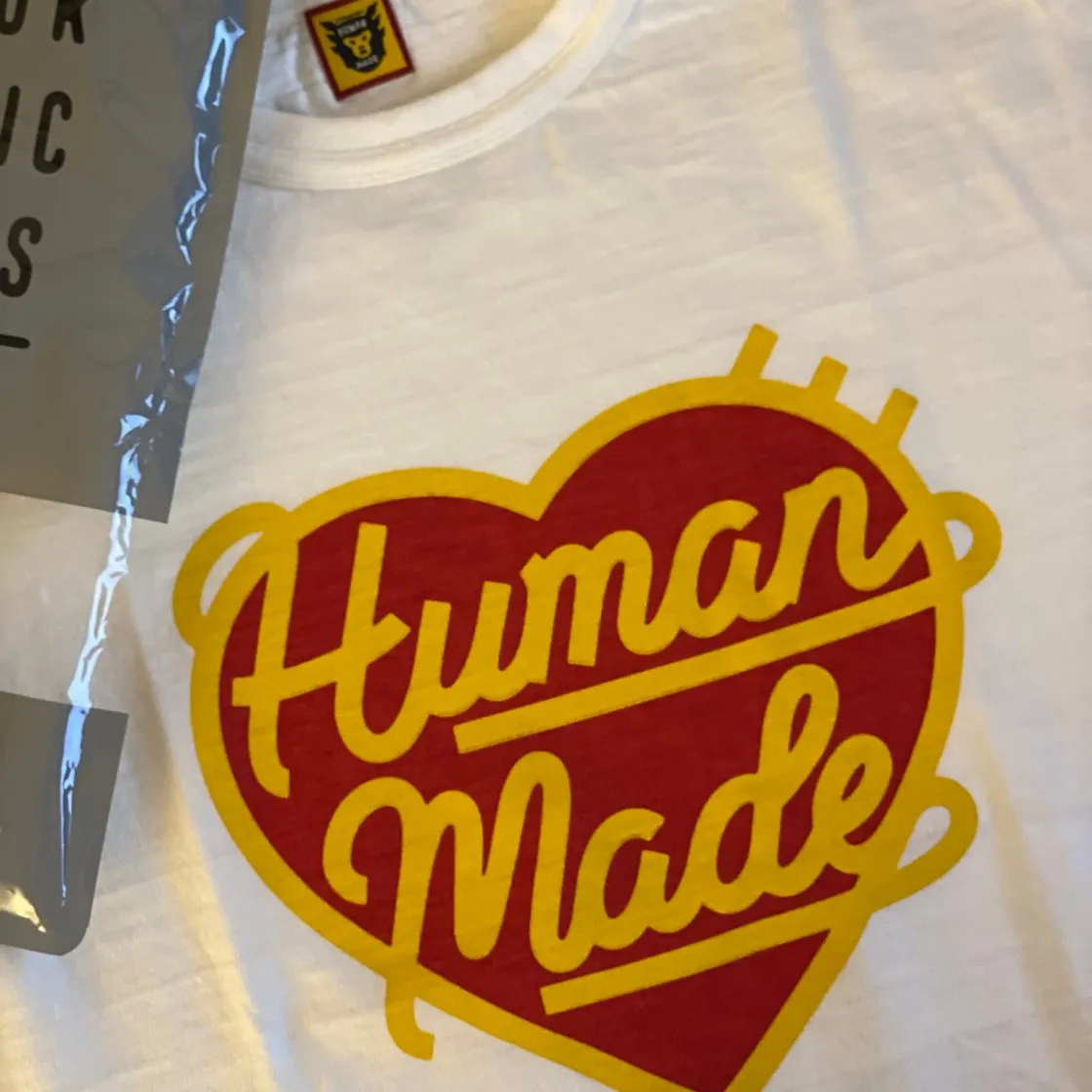 휴먼 메이드 하트 티셔츠 화이트 thumbnail 3