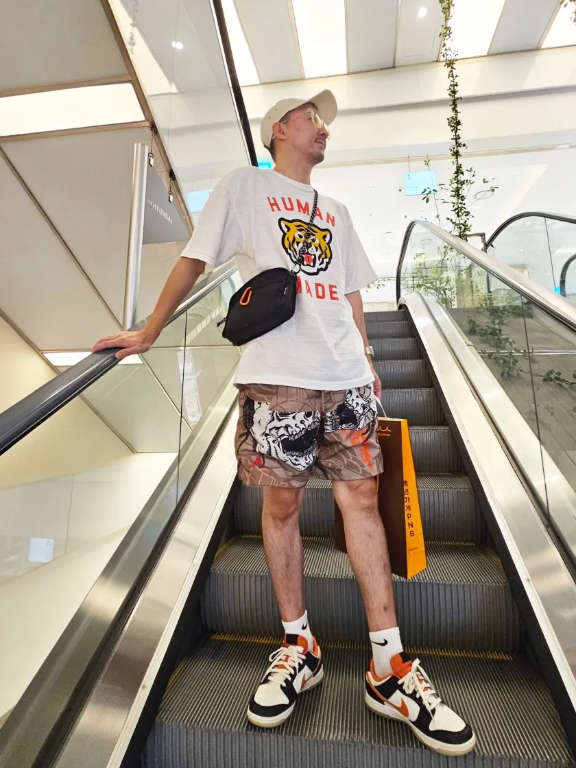 휴먼 메이드 그래픽 티셔츠 #05 화이트 thumbnail 6