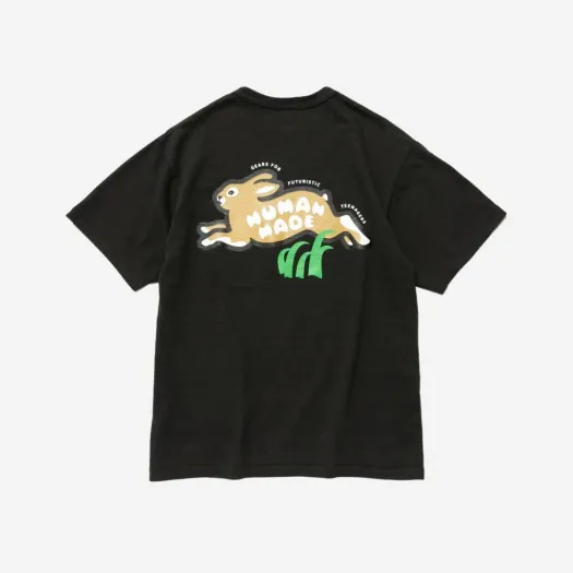 휴먼 메이드 그래픽 티셔츠 #02 블랙