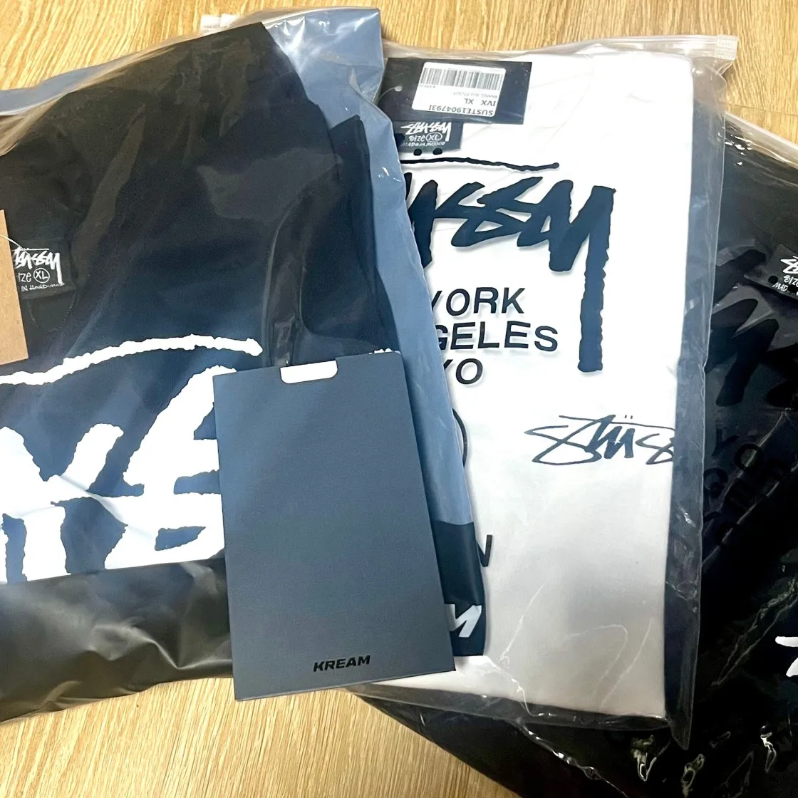 스투시 리플렉션 티셔츠 화이트 thumbnail 5