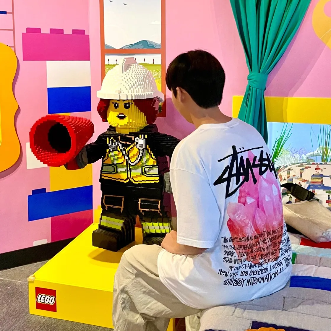 스투시 리플렉션 티셔츠 화이트 thumbnail 8