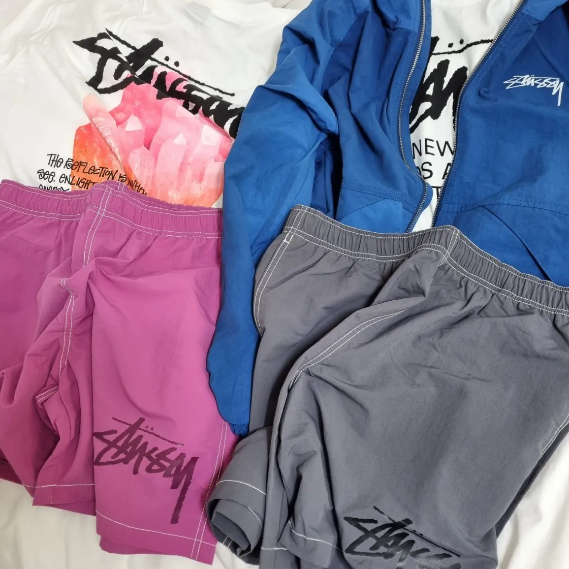 스투시 리플렉션 티셔츠 화이트 thumbnail 9