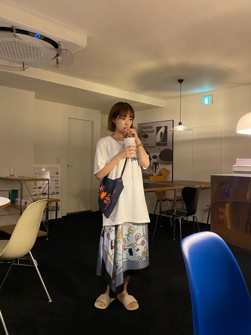 스투시 x 아워레가시 워크샵 티셔츠 화이트 thumbnail 7