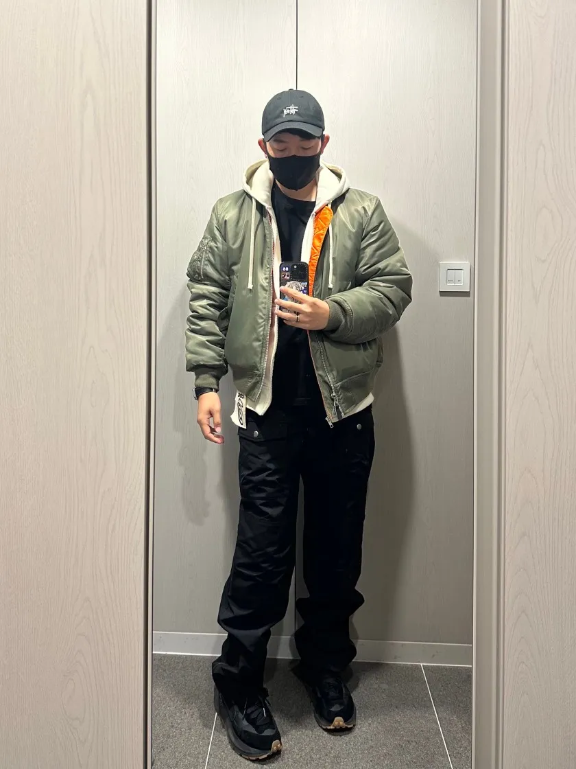 스투시 x CDG 서프맨 티셔츠 블랙 thumbnail 8