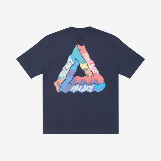 팔라스 트라이비전 티셔츠 네이비 - 22SS