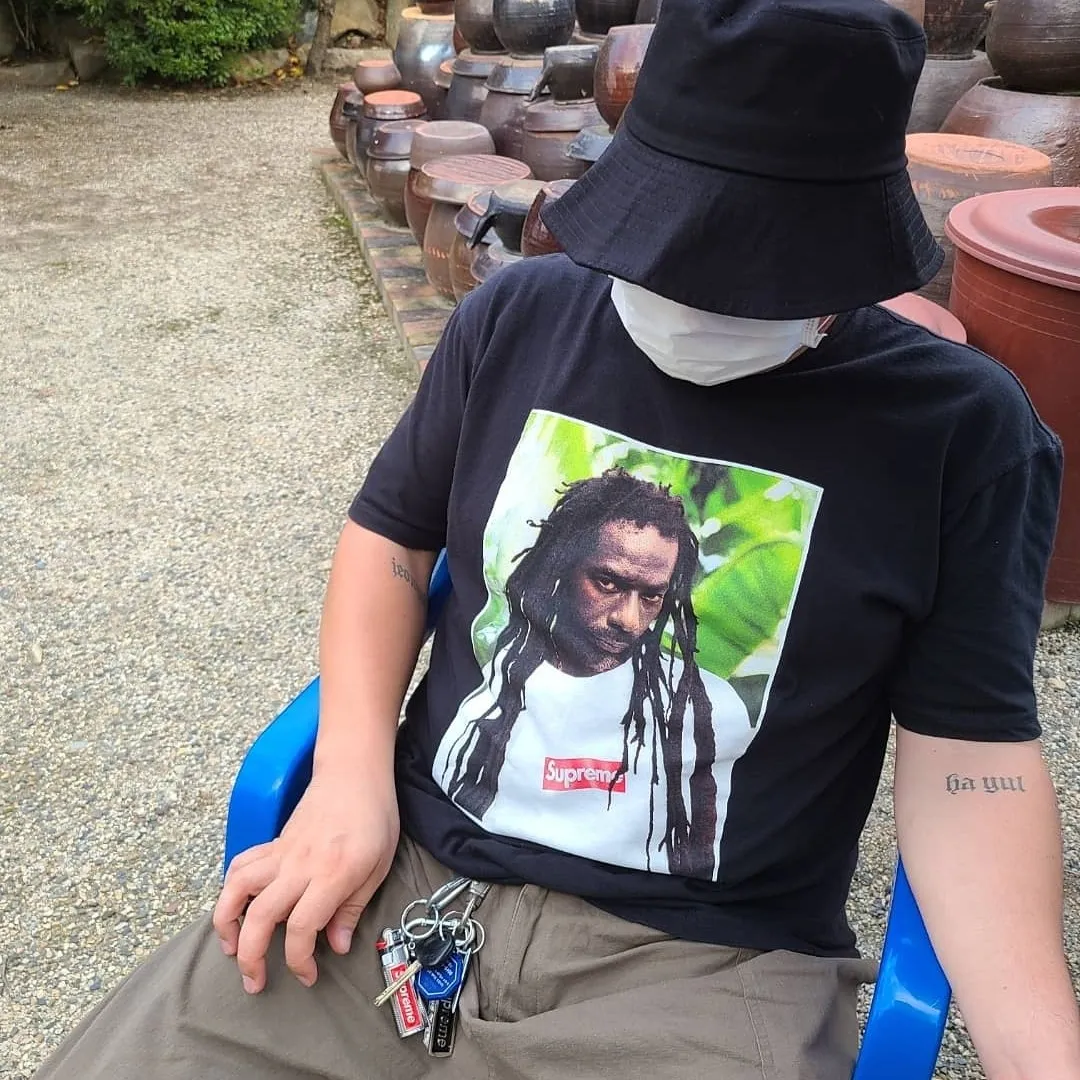 슈프림 부주 밴턴 티셔츠 블랙 - 19SS thumbnail 3