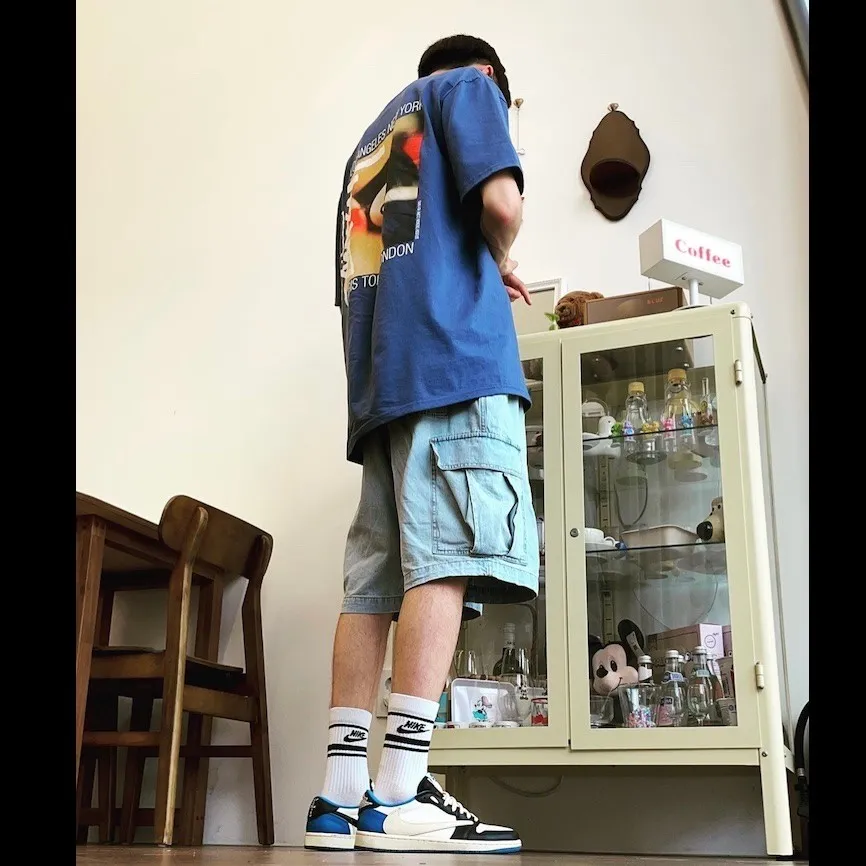 스투시 빌리아드 티셔츠 미드나잇 thumbnail 3