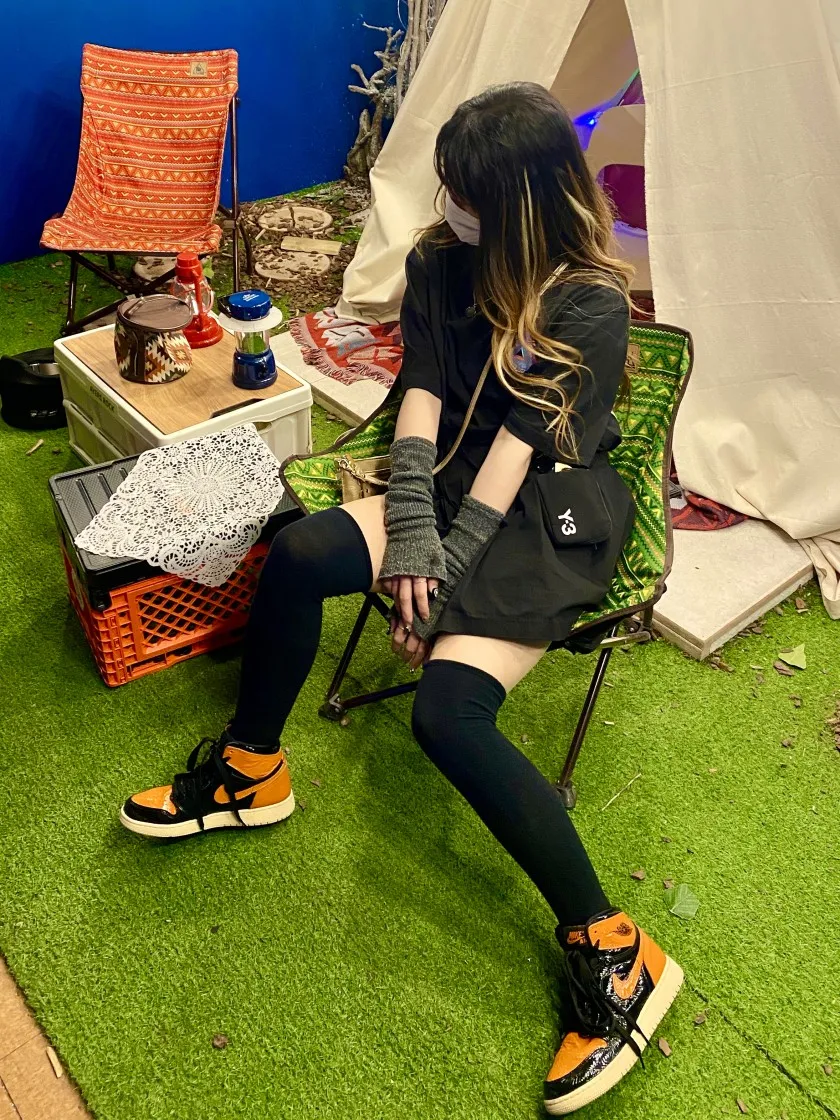 팔라스 트라이퍼그 컬러 블러 티셔츠 블랙 - 20FW thumbnail 7