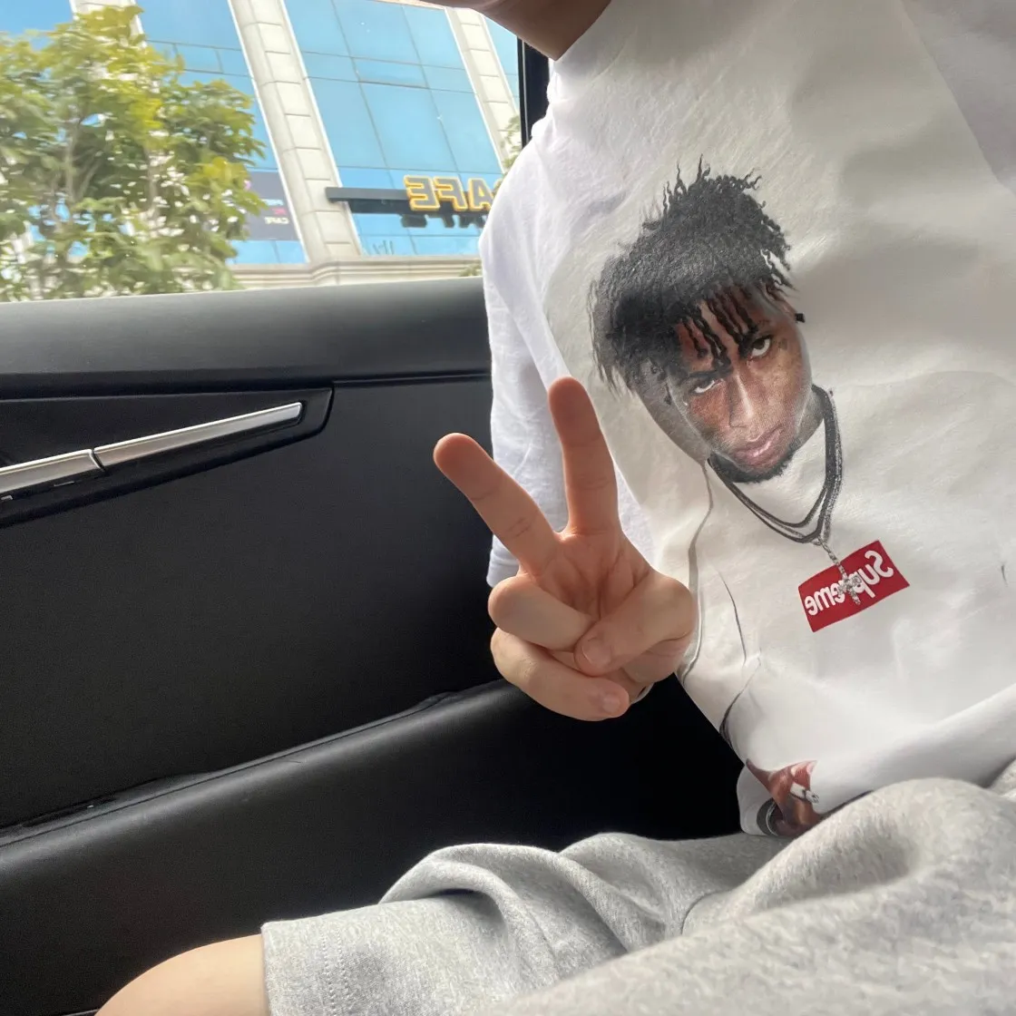 슈프림 NBA 영보이 티셔츠 화이트 - 23FW thumbnail 7