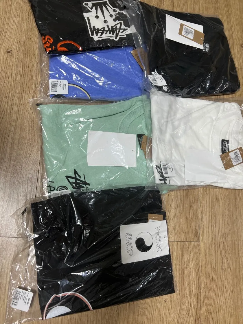 스투시 x 아워레가시 드롭 쉐도우 티셔츠 블랙 thumbnail 7