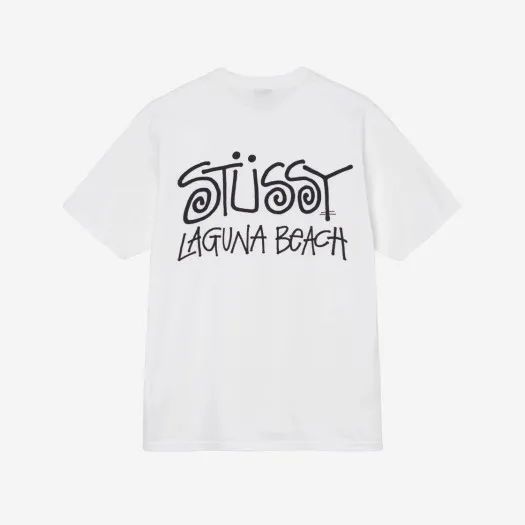 스투시 x 아워레가시 x 데님 티어스 라구나 티셔츠 화이트