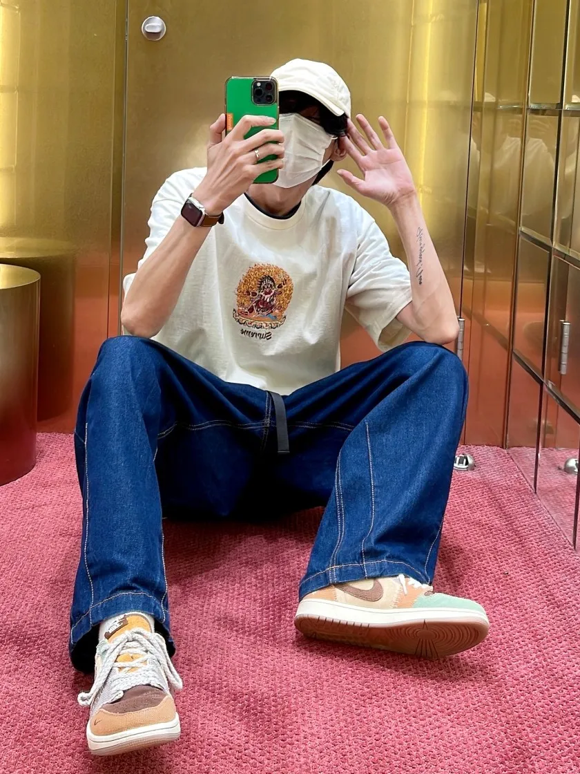 슈프림 펄슨 티셔츠 내츄럴 - 22SS thumbnail 4