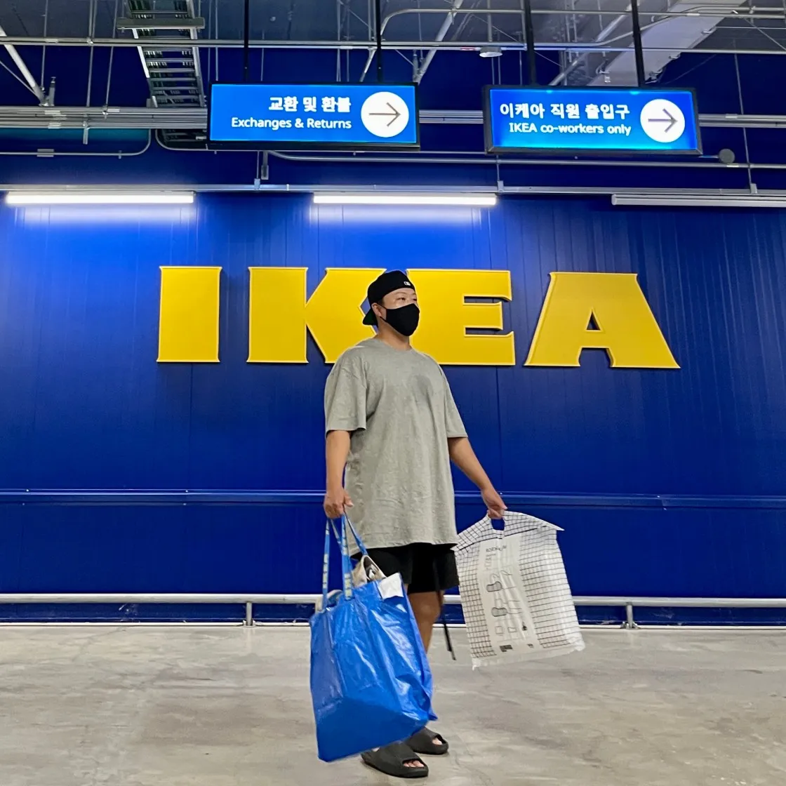 에센셜 티셔츠 헤더 오트밀 - 21SS thumbnail 6