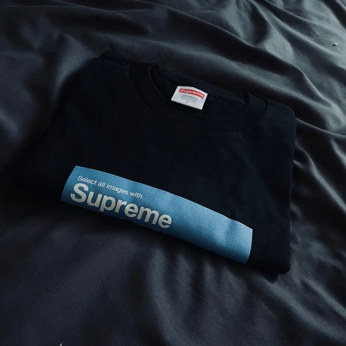 슈프림 베리파이 티셔츠 블랙 - 20FW thumbnail 3