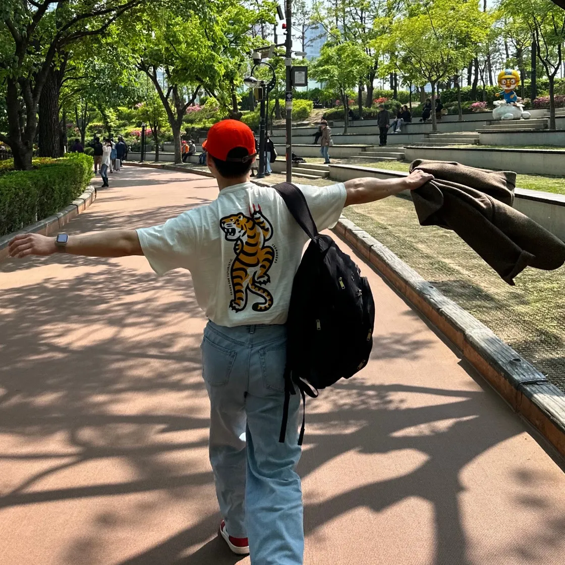 휴먼 메이드 그래픽 티셔츠 #11 화이트 thumbnail 8