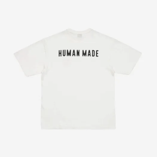 휴먼 메이드 그래픽 티셔츠 #11 화이트