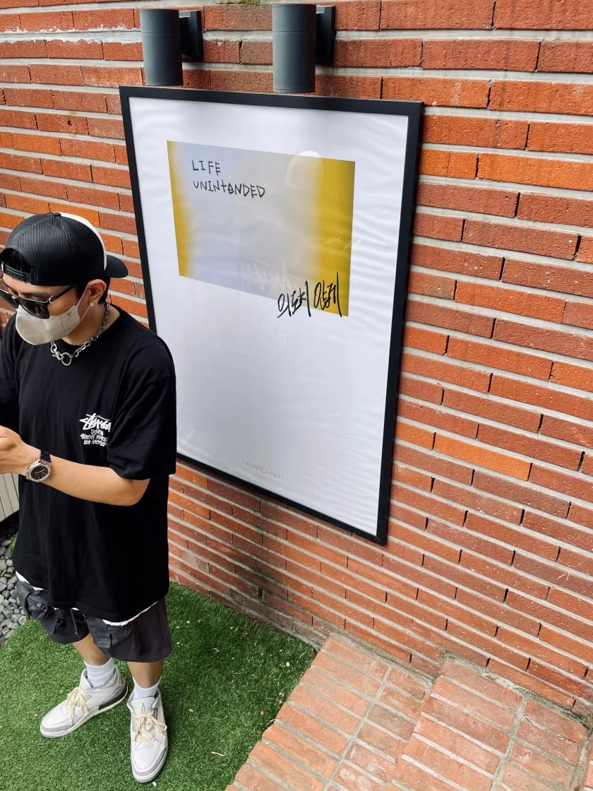 스투시 스탁 도버 스트리트 마켓 LA 티셔츠 블랙 thumbnail 6