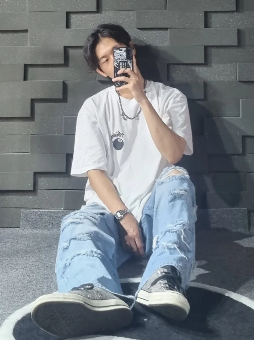 스투시 빌리아드 티셔츠 화이트 thumbnail 6