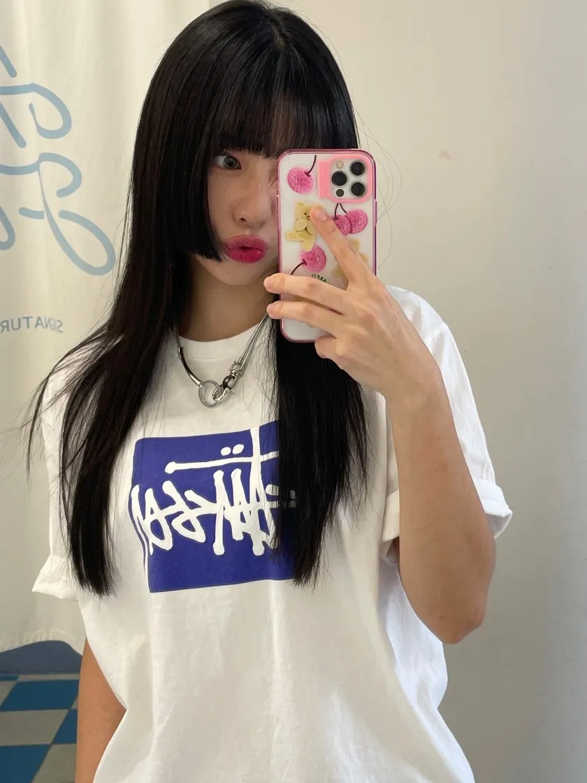 스투시 스탁 박스 티셔츠 화이트 thumbnail 7