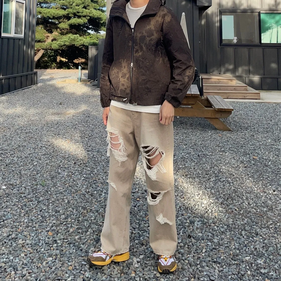 스투시 테스트 스트라이크 피그먼트 다이드 티셔츠 내츄럴 thumbnail 2