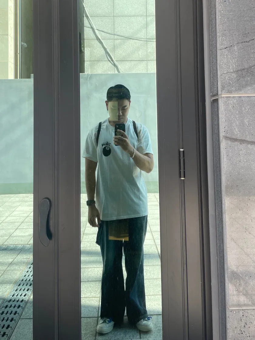 스투시 테스트 스트라이크 피그먼트 다이드 티셔츠 내츄럴 thumbnail 5