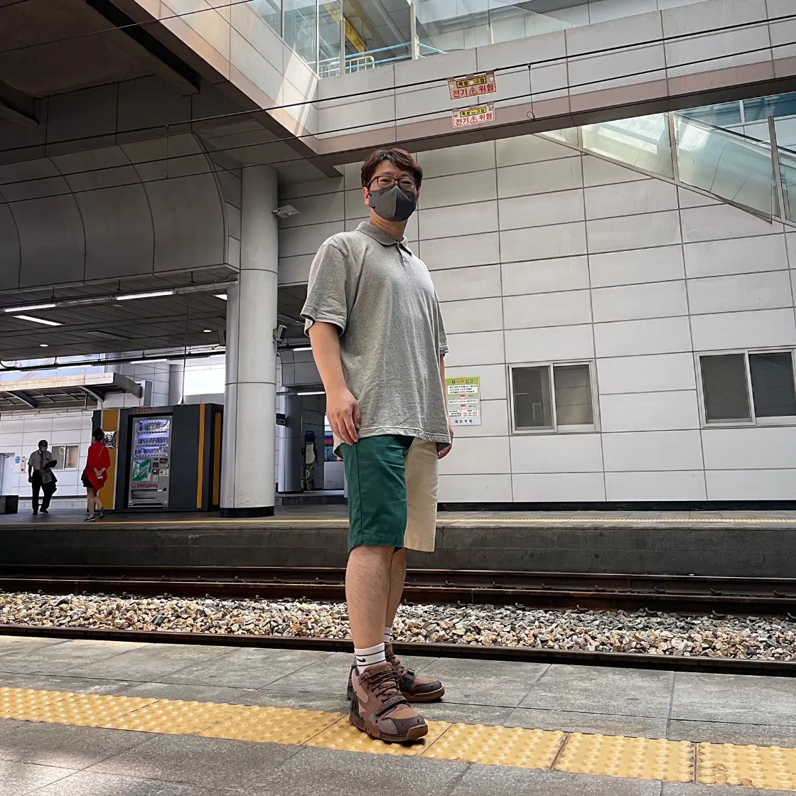 에센셜 숏슬리브 폴로 헤더 오트밀 - 21SS thumbnail 5