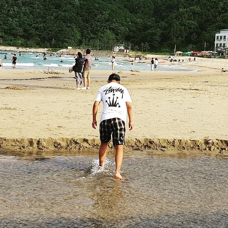 스투시 스탁 크라운 티셔츠 화이트 thumbnail 4