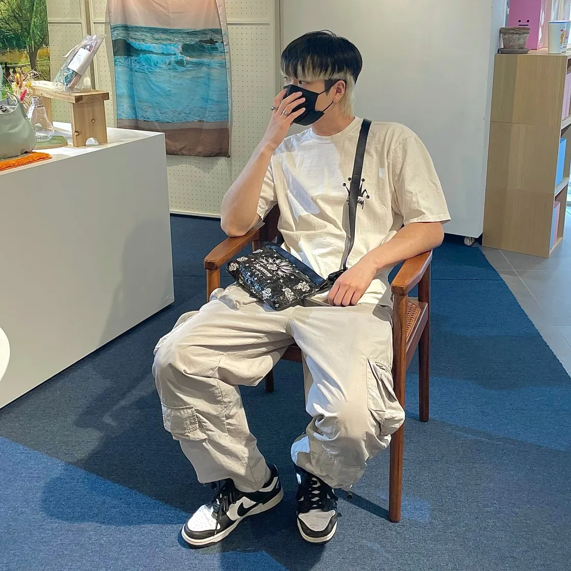 스투시 스탁 크라운 티셔츠 화이트 thumbnail 7