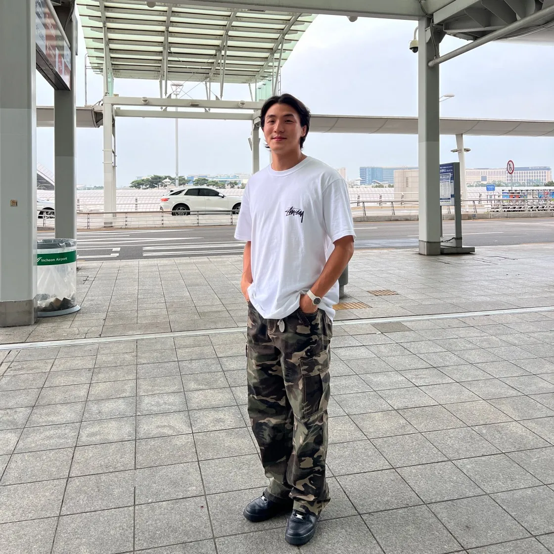 스투시 x 아워레가시 x 데님 티어스 스톡홀름 티셔츠 화이트 thumbnail 6