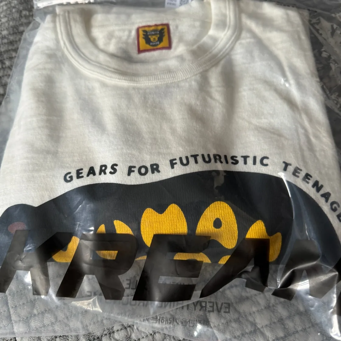 휴먼 메이드 그래픽 티셔츠 #10 화이트 thumbnail 5