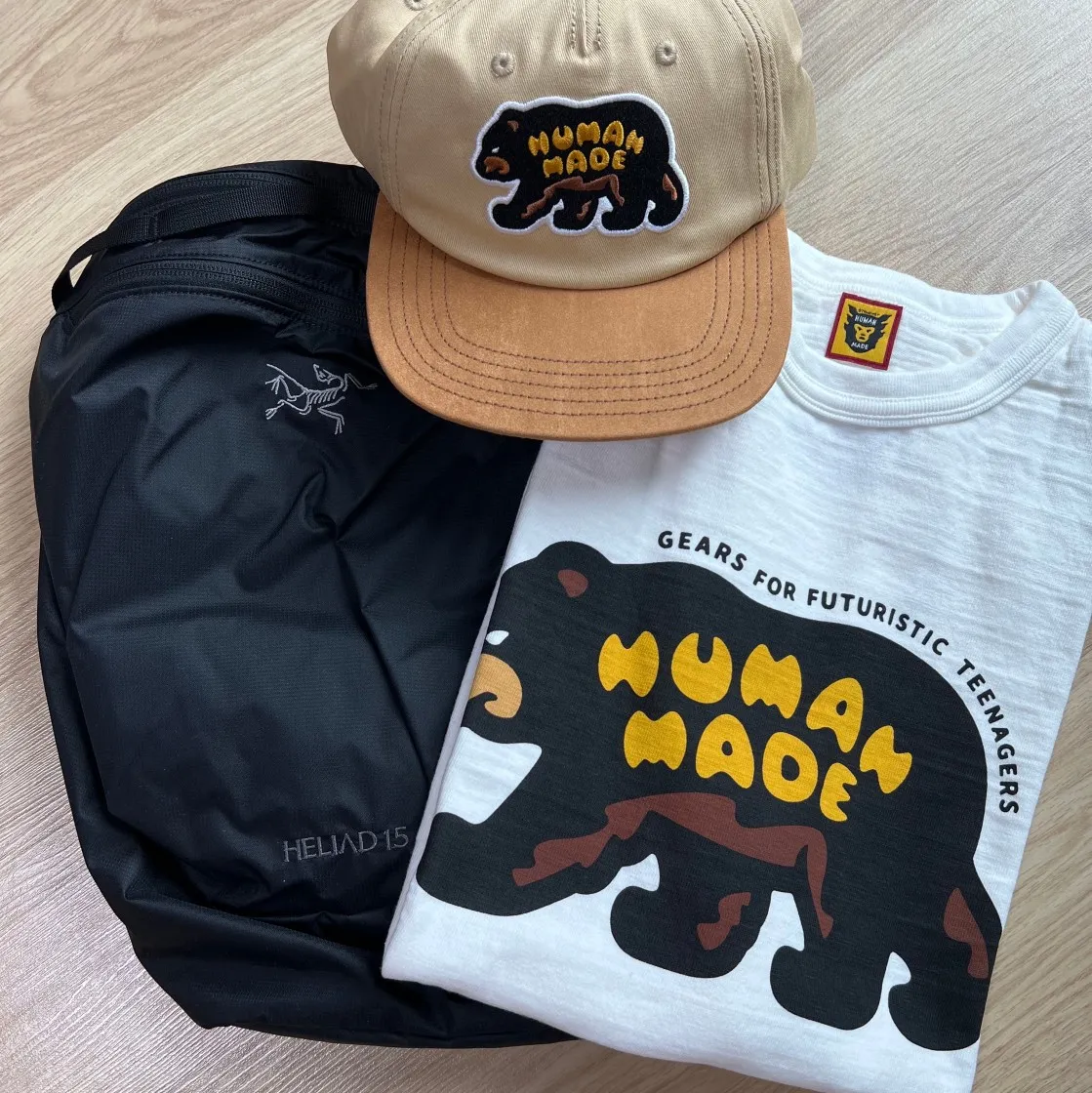 휴먼 메이드 그래픽 티셔츠 #10 화이트 thumbnail 6