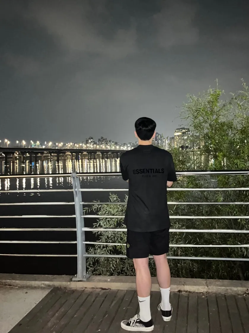 에센셜 더 코어 컬렉션 티셔츠 스트레치 리모 thumbnail 6