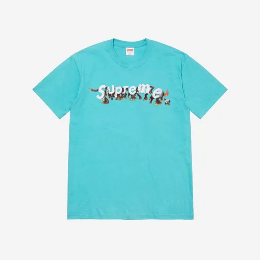 슈프림 에이프스 티셔츠 라이트 틸 - 21SS