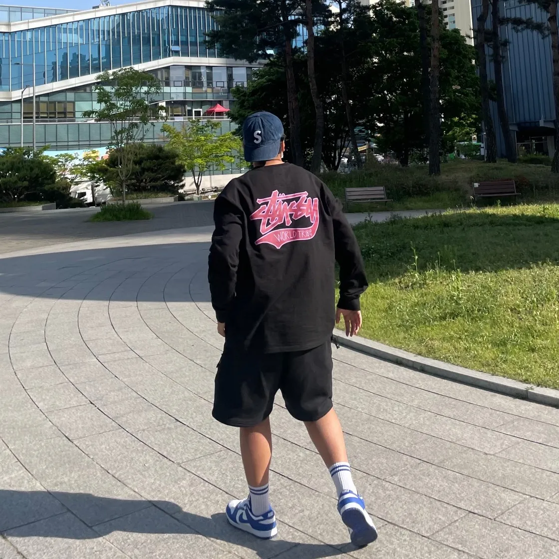 스투시 슬러거 티셔츠 블랙 thumbnail 2