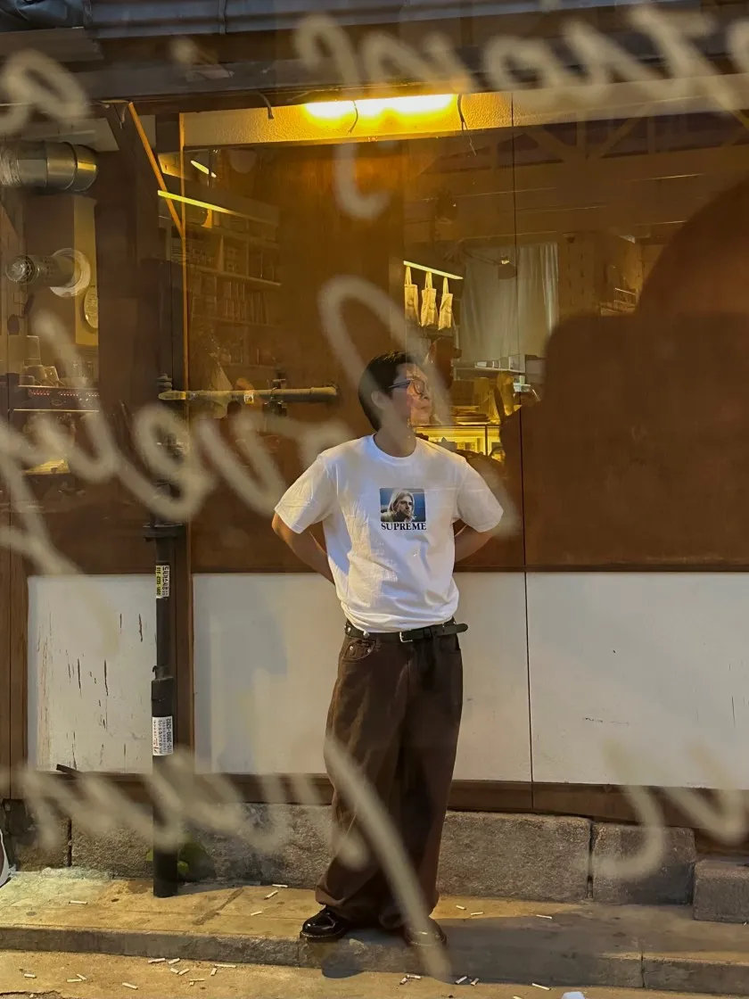 슈프림 커트 코베인 티셔츠 화이트 - 23SS thumbnail 6