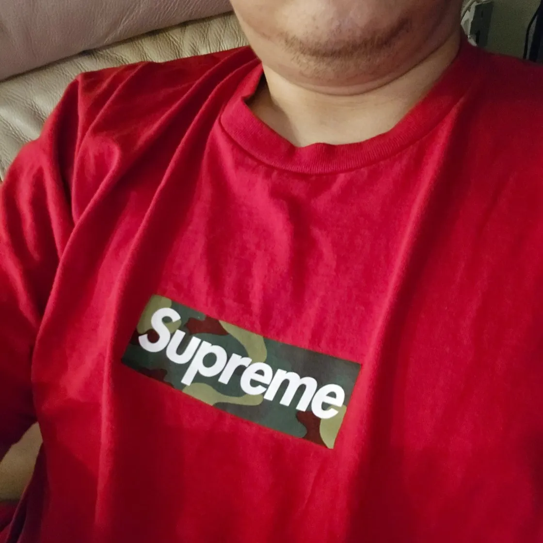 슈프림 박스로고 티셔츠 레드 - 23FW thumbnail 2