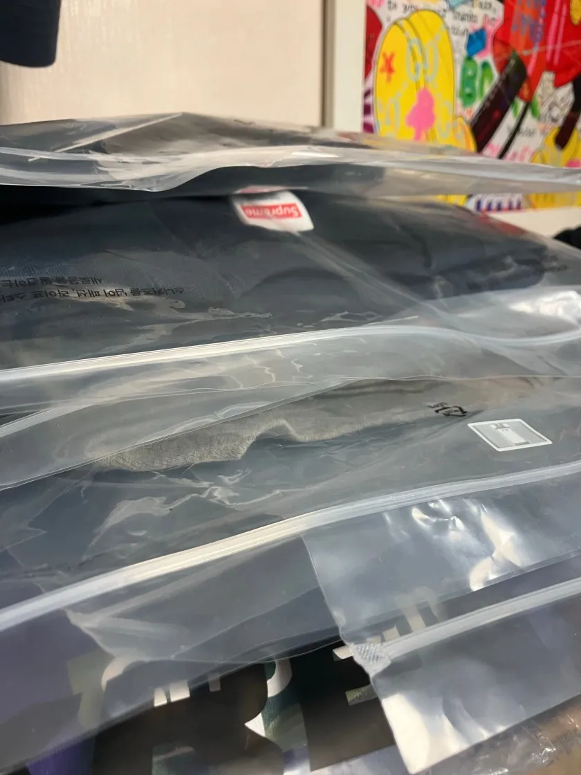 슈프림 박스로고 티셔츠 레드 - 23FW thumbnail 4