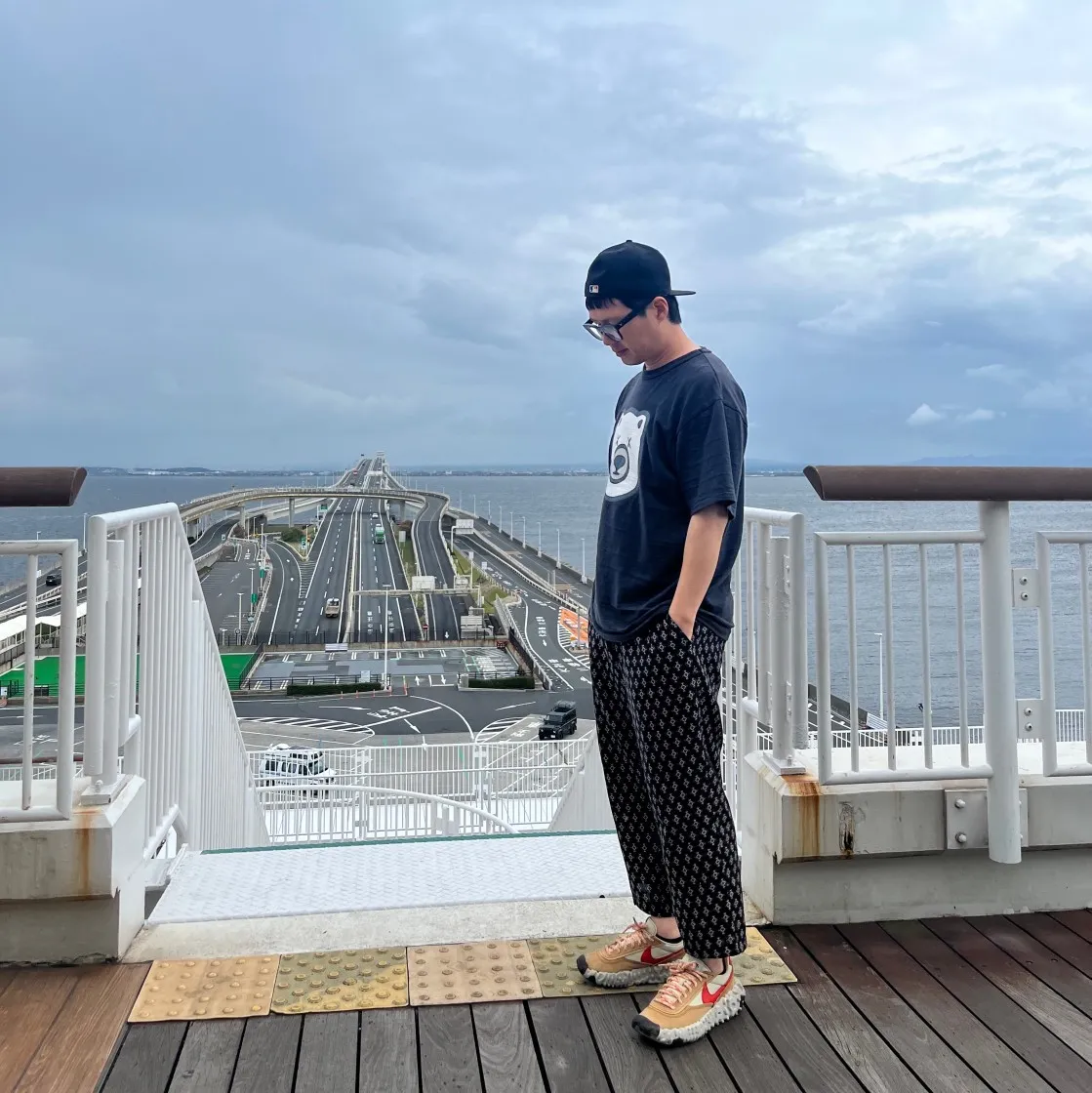 휴먼 메이드 x 카우스 #5 티셔츠 블랙 thumbnail 2