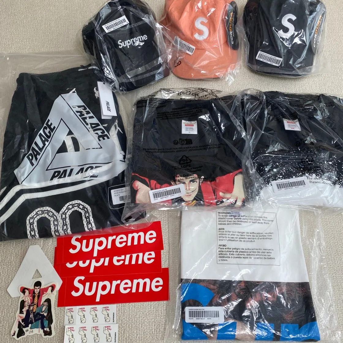 슈프림 x 언더커버 루핀 티셔츠 블랙 - 23SS thumbnail 4