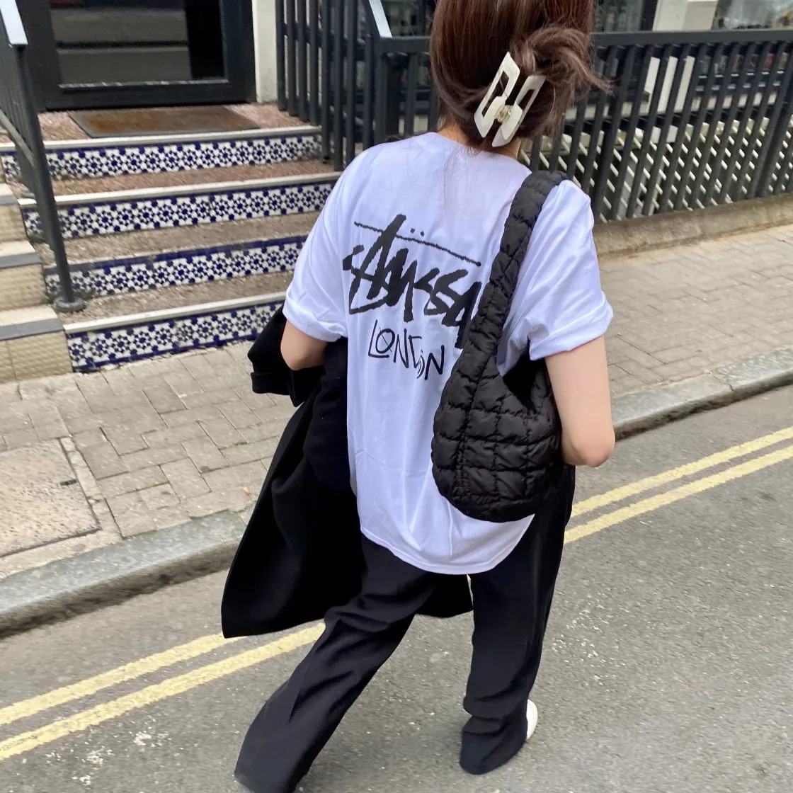 스투시 스탁 도버 스트리트 마켓 런던 티셔츠 화이트 thumbnail 5