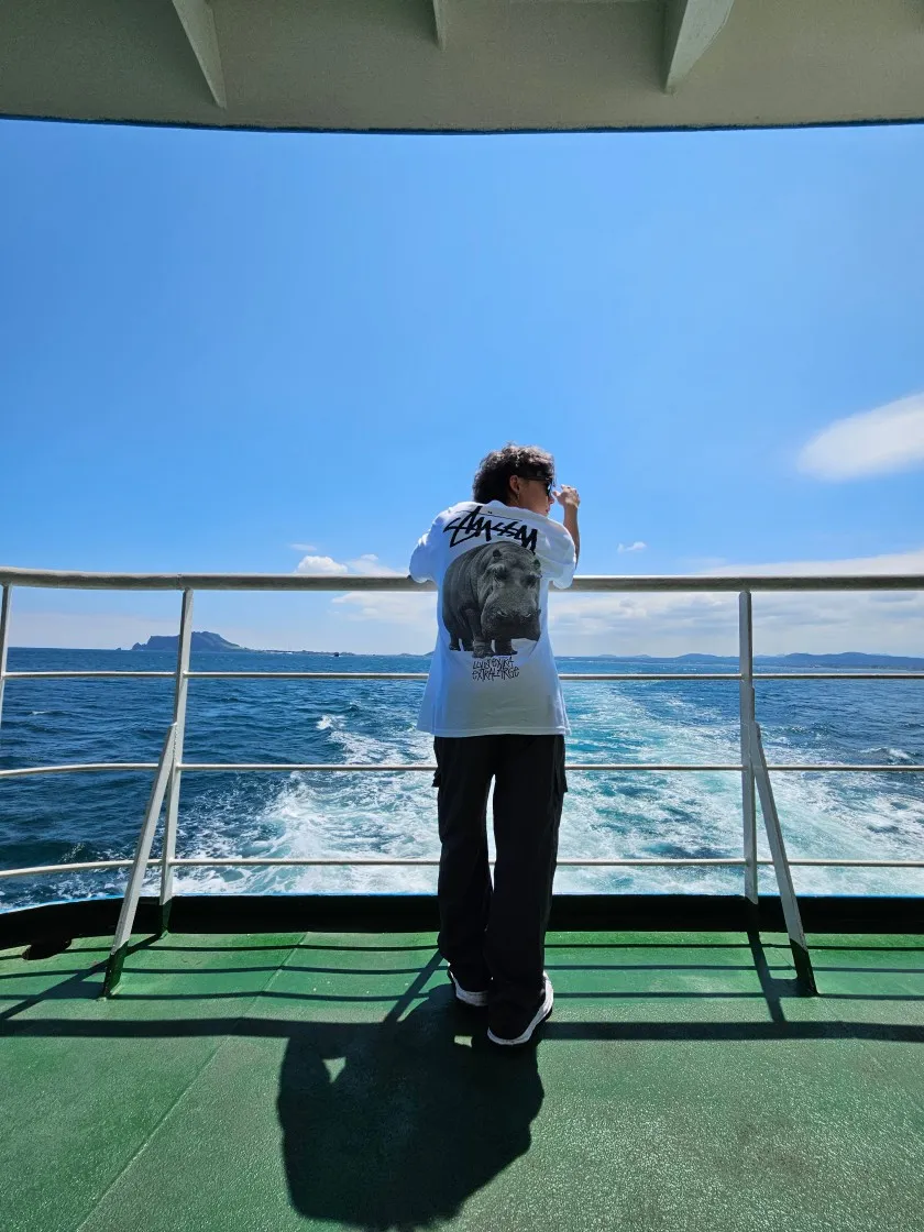 슈프림 알 그린 티셔츠 블랙 - 22SS thumbnail 2