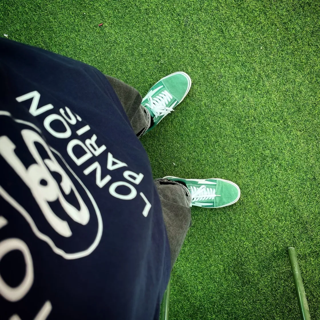 스투시 도버 스트리트 마켓 월드투어 티셔츠 네이비 2021 thumbnail 6