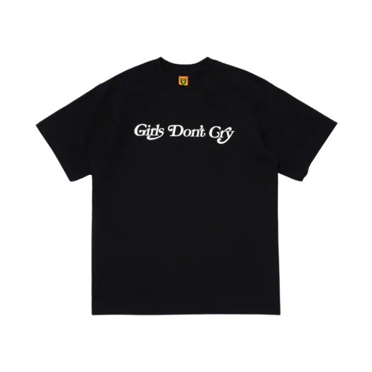 휴먼 메이드 x 베르디 걸스 돈 크라이 그래픽 티셔츠 #2 블랙