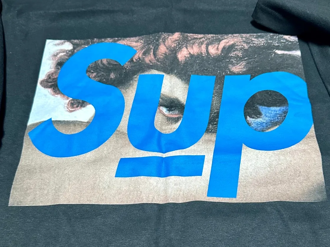 슈프림 x 언더커버 페이스 티셔츠 블랙 - 23SS thumbnail 3