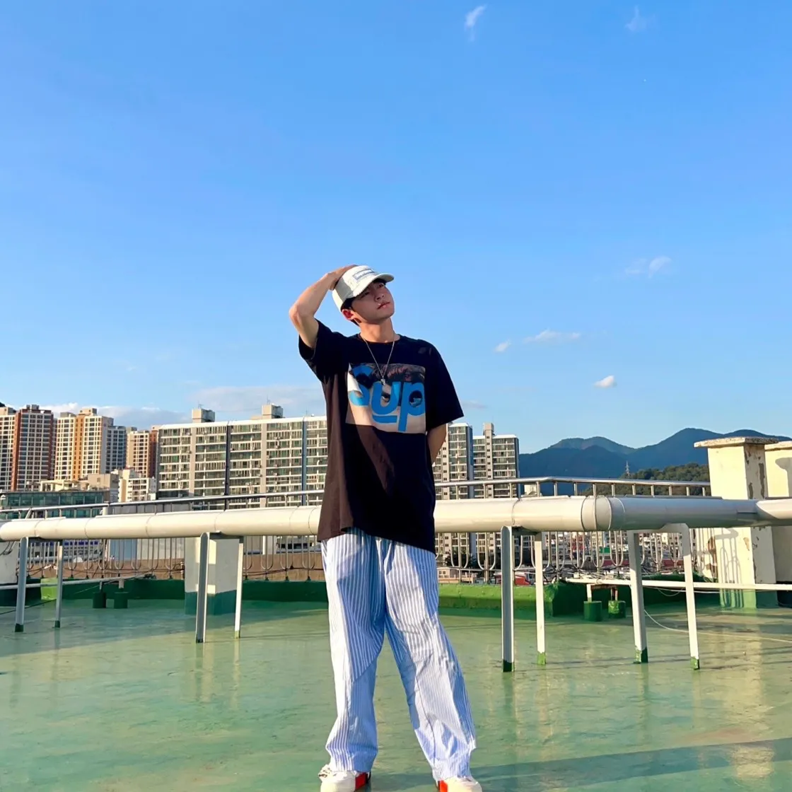 슈프림 x 언더커버 페이스 티셔츠 블랙 - 23SS thumbnail 9