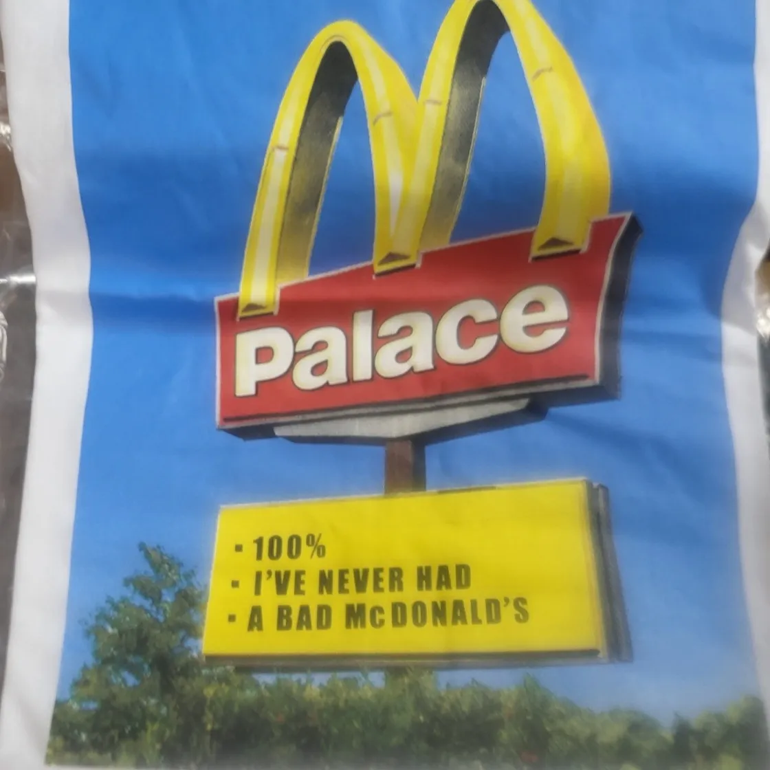 팔라스 x 맥도날드 사인 티셔츠 화이트 - 23FW thumbnail 3