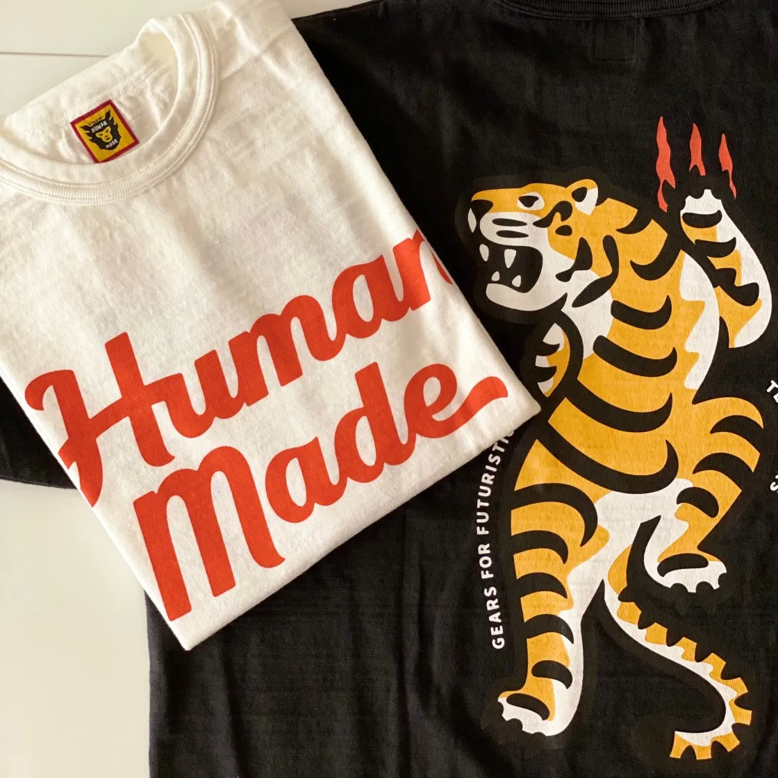 휴먼 메이드 그래픽 티셔츠 #11 블랙 thumbnail 6